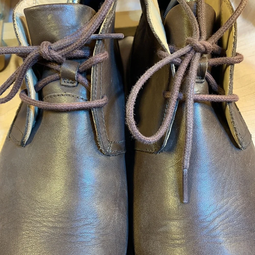 UGG soft glove leather waterproof lace up shoes